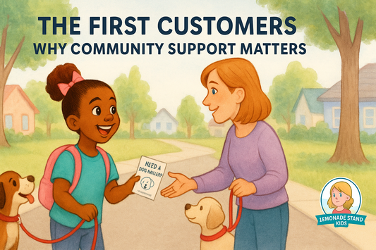 The First Customers: Why Teaching Kids About Community Support Matters